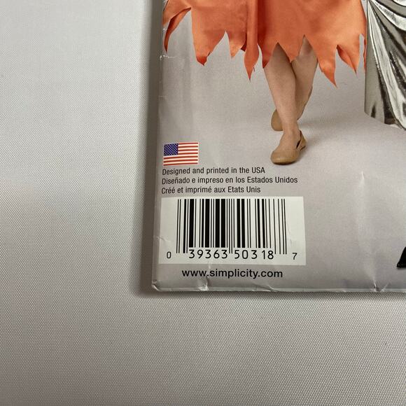 Simplicity Fairy Costume Pattern #S0318 Sprite Nymph Cosplay 8 10 14 16 18 UNCUT - Picture 6 of 12